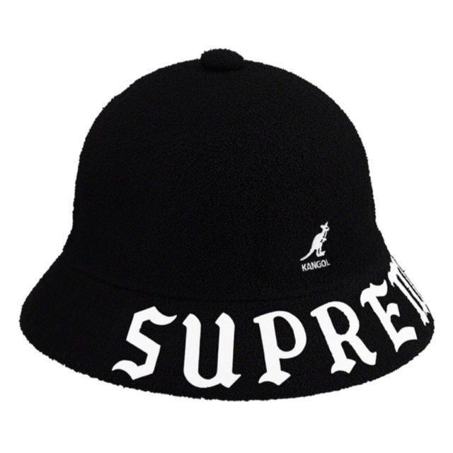 L Supreme®/Kangol® Bermuda Casual HatBlackSIZE