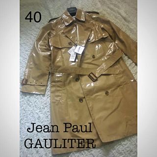 ジャンポールゴルチエ(Jean-Paul GAULTIER)の新品❣️タグ付き　ゴルチェのPVレインコート、トレンチコート(トレンチコート)