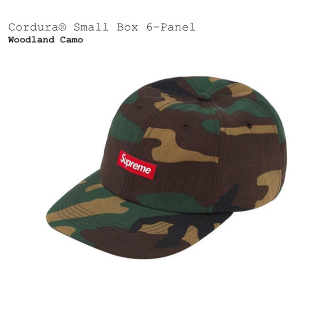 帽子supreme Cordura small box 6-Panel