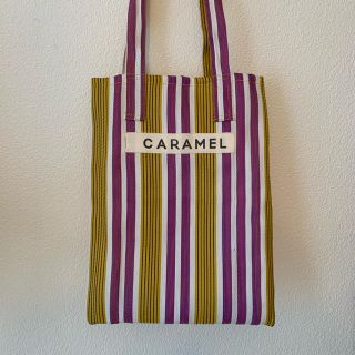 キャラメルベビー&チャイルド(Caramel baby&child )のcaramelノベルティ bag(かごバッグ/ストローバッグ)