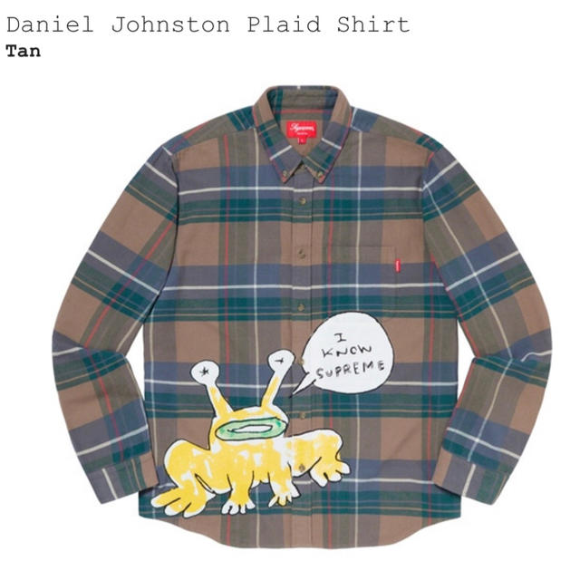 Supreme Daniel Johnston Plaid Shirt