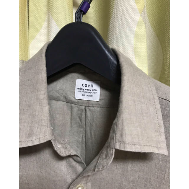 coen(コーエン)のcoenのリネンシャツ メンズのトップス(シャツ)の商品写真