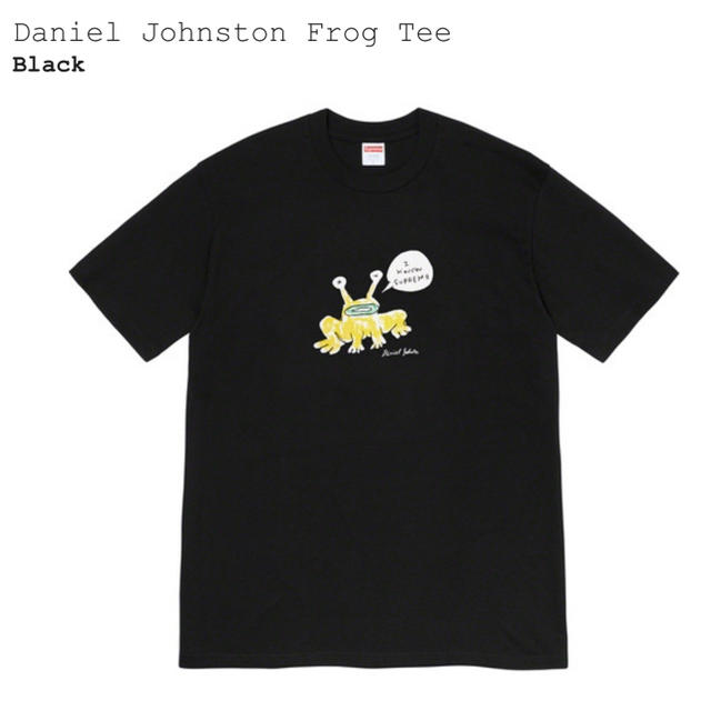 Tシャツ/カットソー(半袖/袖なし)Supreme Daniel Johnston Frog Tee