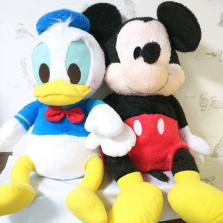 ディズニー(Disney)のぬいぐるみ ミッキー＆ドナルド(ぬいぐるみ)