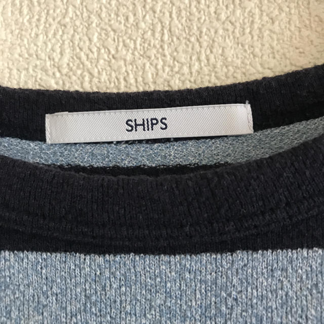 SHIPS(シップス)のシップス　ボーダーTシャツ メンズのトップス(Tシャツ/カットソー(七分/長袖))の商品写真