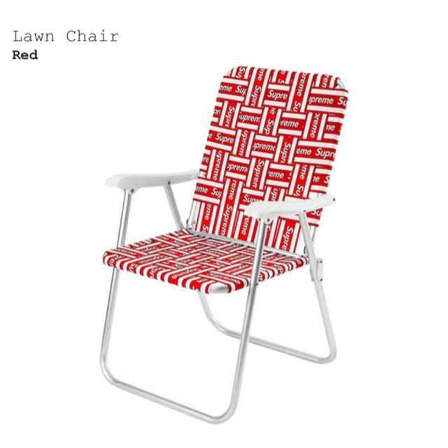 Supreme Lawn Chair Red