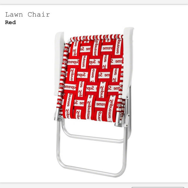 Supreme(シュプリーム)の［送料込］supreme Lawn Chair インテリア/住まい/日用品の椅子/チェア(折り畳みイス)の商品写真