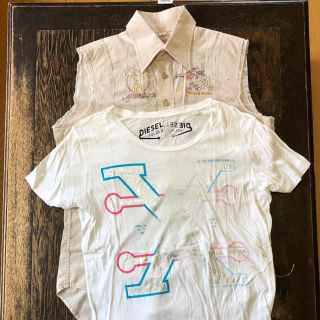 M ディーゼルTシャツ　タンクトップ　袖なしシャツ　6枚組　バラ売り可