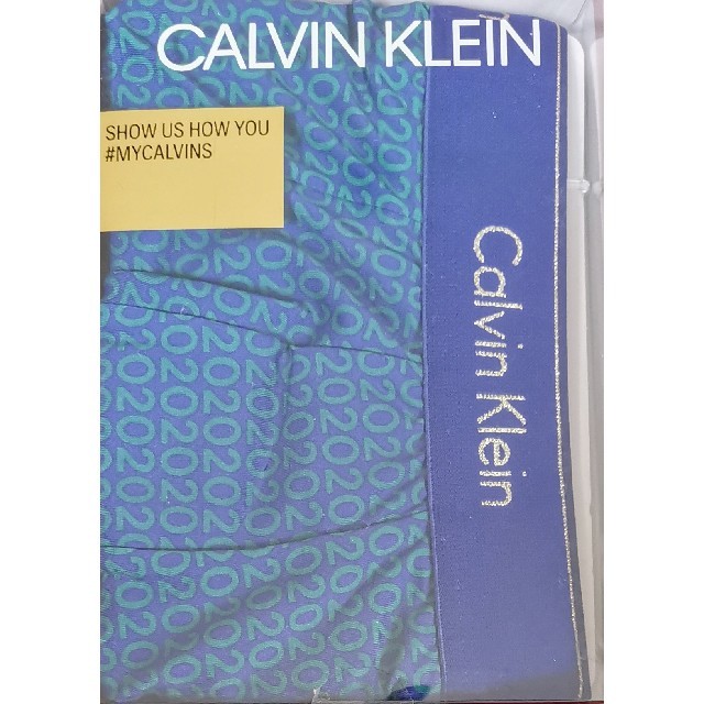 Calvin Klein(カルバンクライン)のカルバンクライン　新品　メンズ　ボクサーパンツ(ブルー2020S) メンズのアンダーウェア(ボクサーパンツ)の商品写真