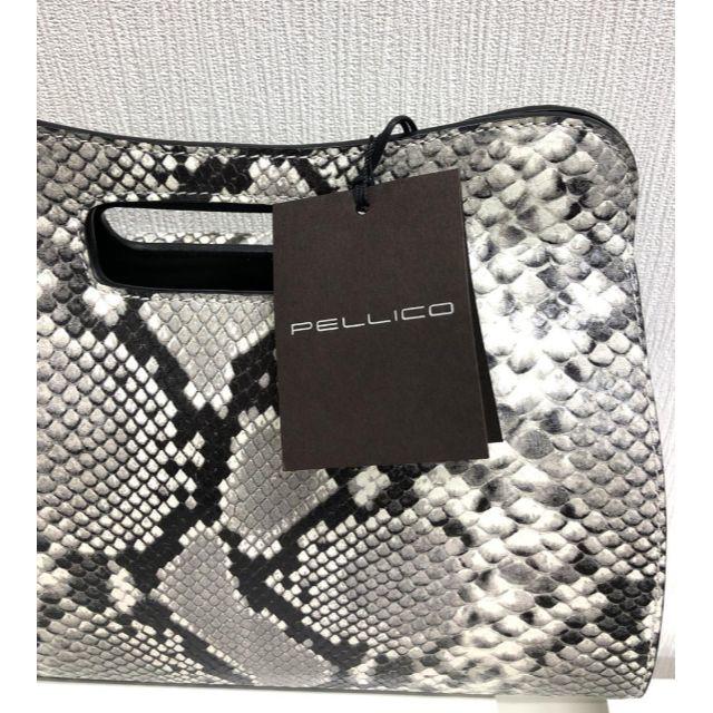 PELLICO(ペリーコ)の新品 PELLICO (ペリーコ) PYTHON パイソンバッグ レディースのバッグ(ハンドバッグ)の商品写真