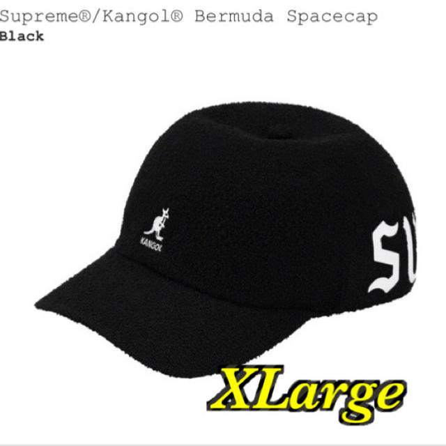 【確実正規品】supreme kangol bermuda spacecap