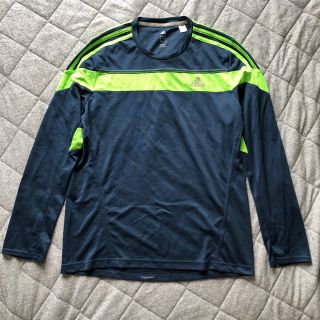 アディダス(adidas)のアディダス　メッシュロングTシャツ　サイズO(Tシャツ/カットソー(七分/長袖))