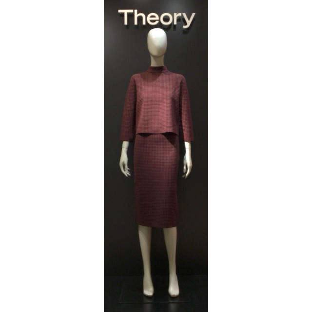 Theory 千鳥格子柄スカート Theory 千鳥格子柄スカート