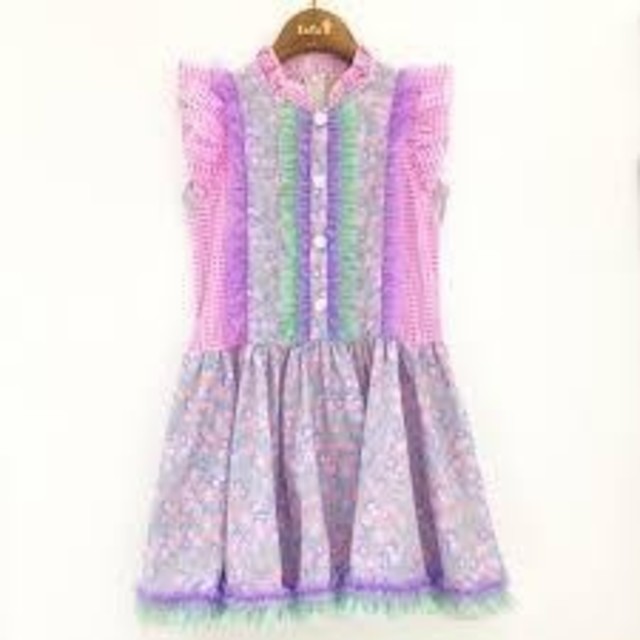 fafa(フェフェ)のfafa ワンピース キッズ/ベビー/マタニティのキッズ服女の子用(90cm~)(ワンピース)の商品写真