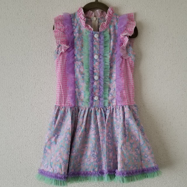 fafa(フェフェ)のfafa ワンピース キッズ/ベビー/マタニティのキッズ服女の子用(90cm~)(ワンピース)の商品写真