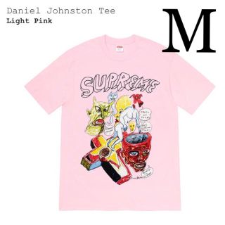 シュプリーム(Supreme)のシュプリーム supreme Daniel Johnston Tee M ピンク(Tシャツ/カットソー(半袖/袖なし))