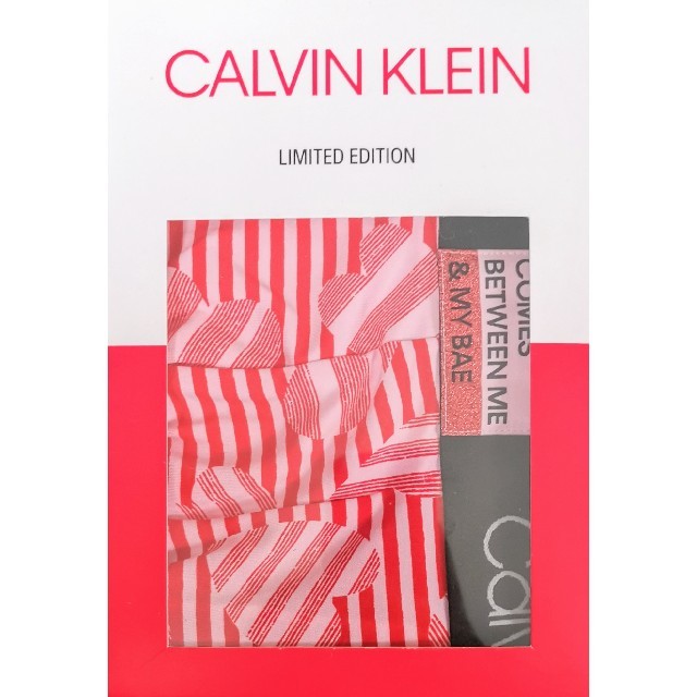 Calvin Klein(カルバンクライン)のカルバンクライン　新品　メンズ　ボクサーパンツ(レッドストライプS) メンズのアンダーウェア(ボクサーパンツ)の商品写真