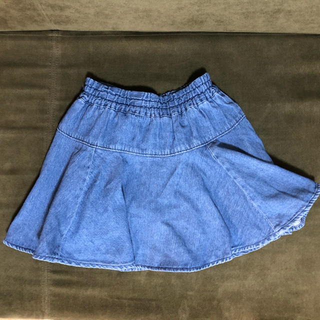 F.O.KIDS(エフオーキッズ)のデニムスカート　F.O KIDS キッズ/ベビー/マタニティのキッズ服女の子用(90cm~)(スカート)の商品写真