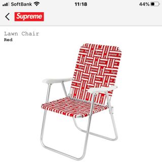 シュプリーム(Supreme)のsupreme Lawn Chair 送料込み(折り畳みイス)