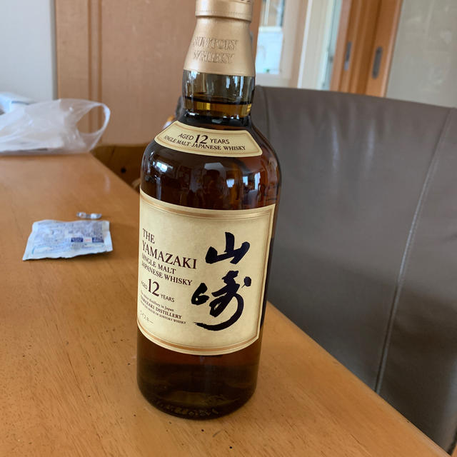 山崎12年 ウイスキー食品/飲料/酒