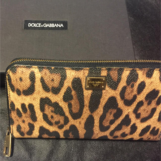 DOLCE&GABBANA - D&G ヒョウ柄 長財布の通販 by はむちぃしょっぷ