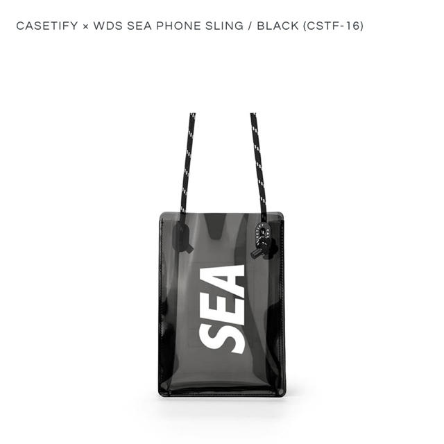 wind and sea bag CASETIFY × WDS 黒のサムネイル