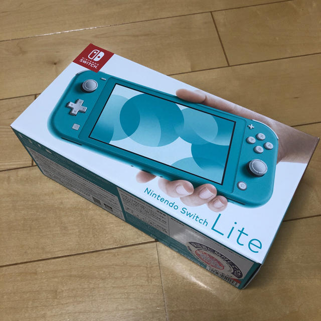 Nintendo Switch(ニンテンドースイッチ)の【新品未開封】ニンテンドースイッチライト　ターコイズ エンタメ/ホビーのゲームソフト/ゲーム機本体(携帯用ゲーム機本体)の商品写真