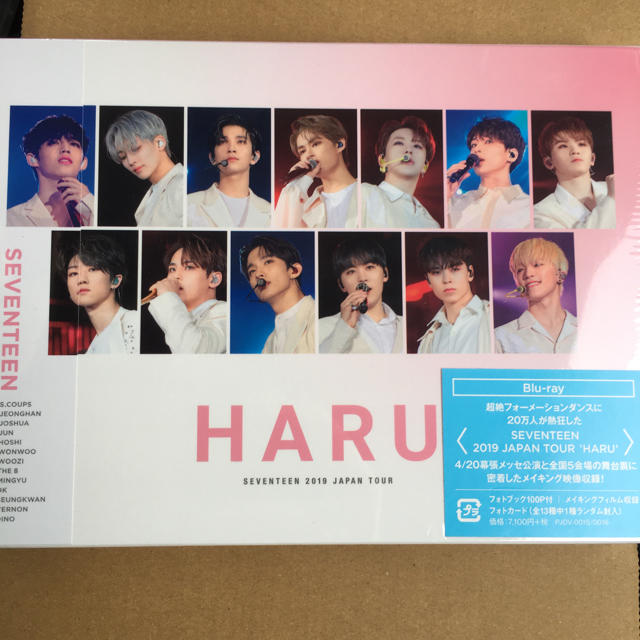 カード封入SEVENTEEN 2019 HARU 2DVDHMV限定盤新品未開封