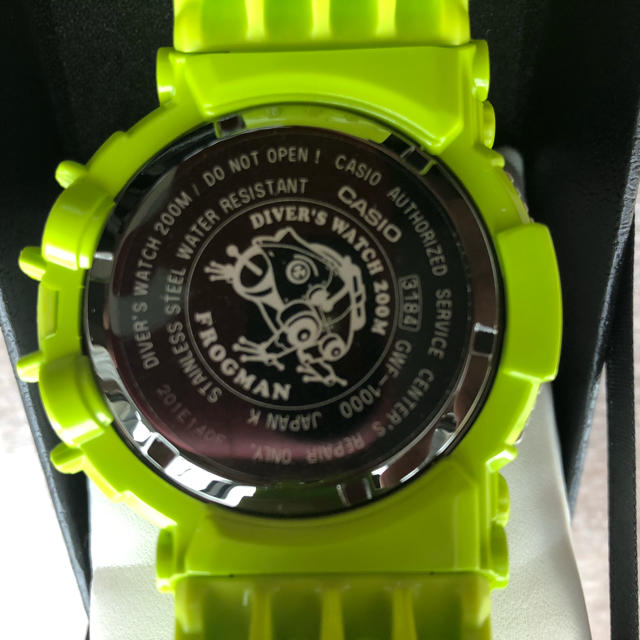 G-SHOCK　フロッグマン　GWF-1000-1JF　　雨蛙カスタム