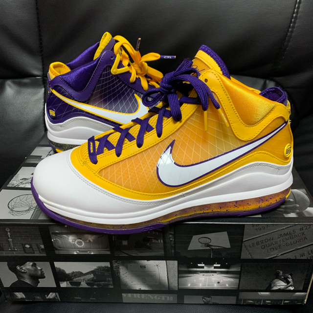 NIKE LEBRON VII QS レブロン 7 レイカーズ 1