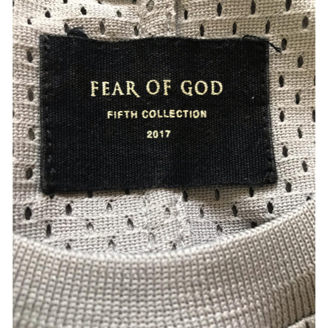 FEAR GOD - FEAR OF GOD 5th メッシュタンクトップ Mの通販 by bapemh's shop｜フィアオブゴッドならラクマ OF 低価新品