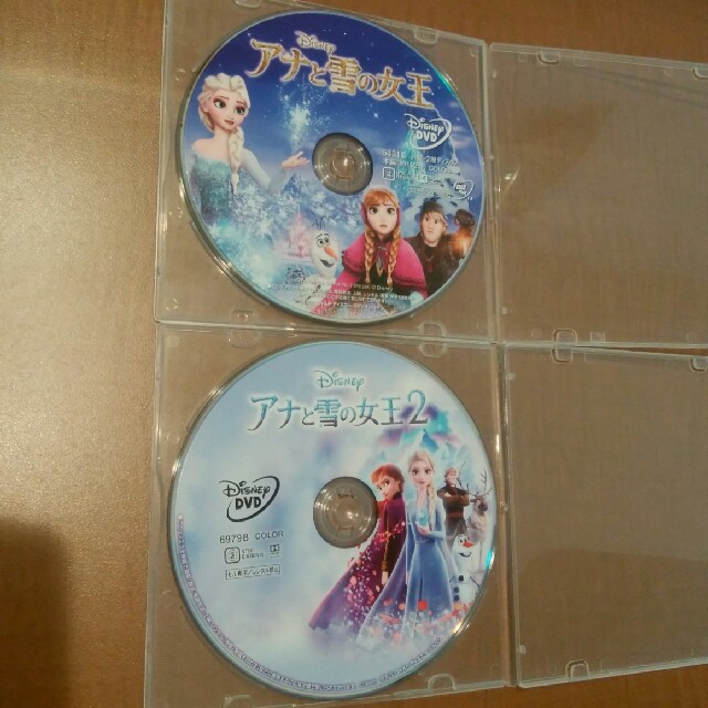 Disney(ディズニー)のアナと雪の女王DVD 1 & 2 エンタメ/ホビーのDVD/ブルーレイ(アニメ)の商品写真