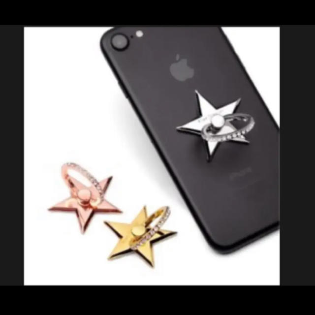 STAR JEWELRY(スタージュエリー)の【非売品、未使用】スタージュエリー⭐︎スマホリング スマホ/家電/カメラのスマートフォン/携帯電話(その他)の商品写真