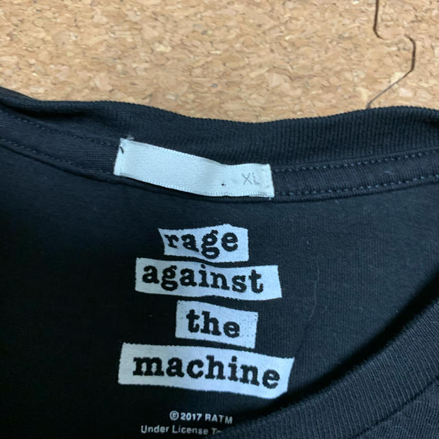 激レアXL！RAGE AGAINST THE MACHINE TシャツGU製の通販 by チカ's ...