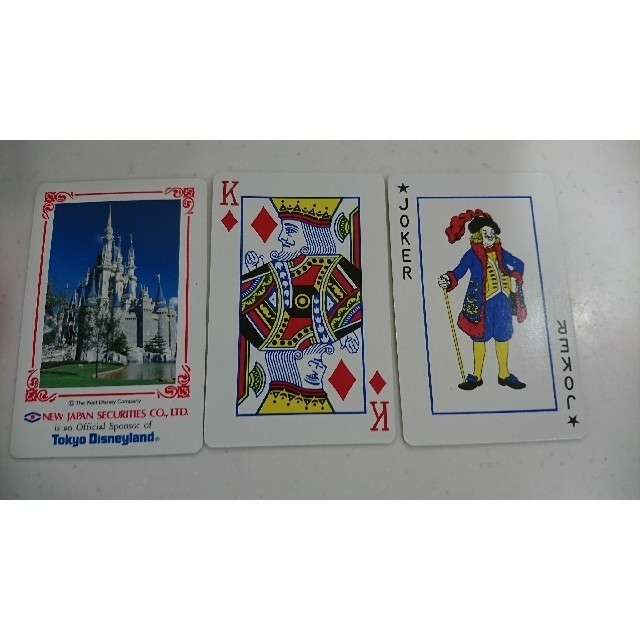 Disney(ディズニー)の東京ディズニーランド  トランプ エンタメ/ホビーのコレクション(ノベルティグッズ)の商品写真
