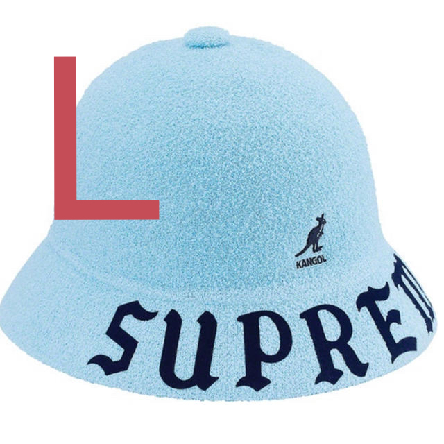 Supreme(シュプリーム)のSupreme®/Kangol® Bermuda Casual Hat Lサイズ メンズの帽子(ハット)の商品写真