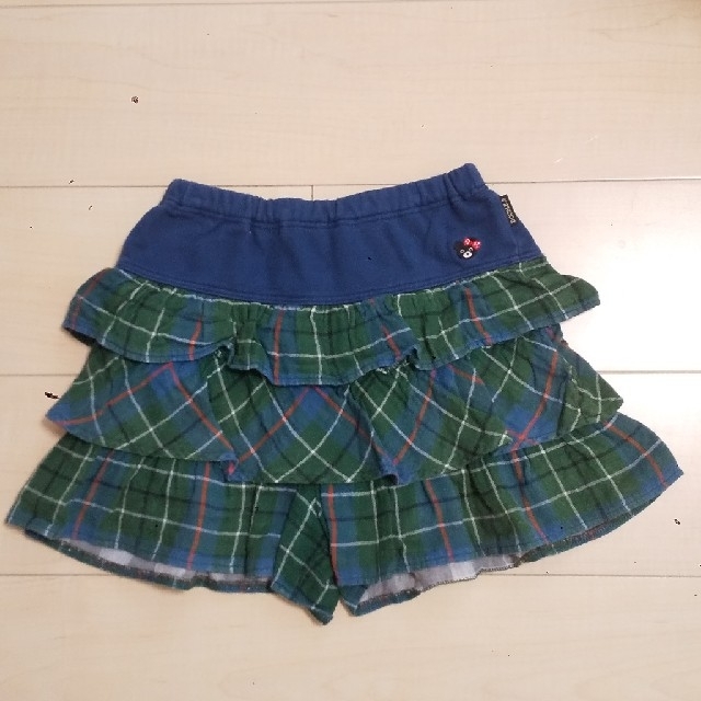 DOUBLE.B(ダブルビー)のミキハウス mikihouse DOUBLE.B キュロット 130㎝ キッズ/ベビー/マタニティのキッズ服女の子用(90cm~)(パンツ/スパッツ)の商品写真