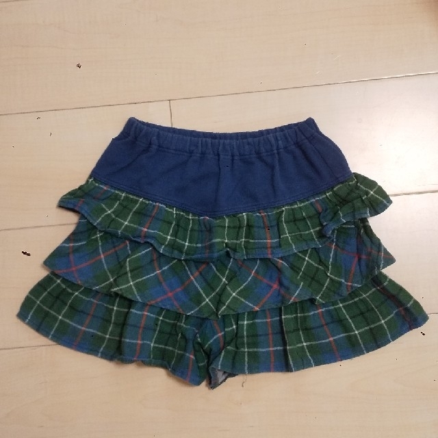 DOUBLE.B(ダブルビー)のミキハウス mikihouse DOUBLE.B キュロット 130㎝ キッズ/ベビー/マタニティのキッズ服女の子用(90cm~)(パンツ/スパッツ)の商品写真