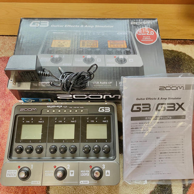 ZOOM G3 Guitar Effects