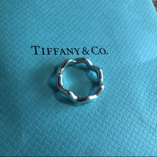 Tiffany & Co.(ティファニー)のTiffany&Co ティファニー パロマピカソ ウェーブリング 13号 14号 レディースのアクセサリー(リング(指輪))の商品写真