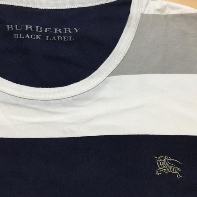 BURBERRY BLACK LABEL(バーバリーブラックレーベル)のバーバリーブラックレーベル　半袖Ｔシャツ　used メンズのトップス(Tシャツ/カットソー(半袖/袖なし))の商品写真