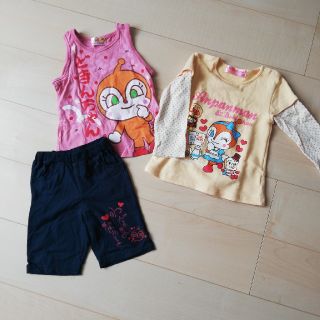 アンパンマン(アンパンマン)の子供服 サイズ95 アンパンマン ドキンちゃん(Tシャツ/カットソー)