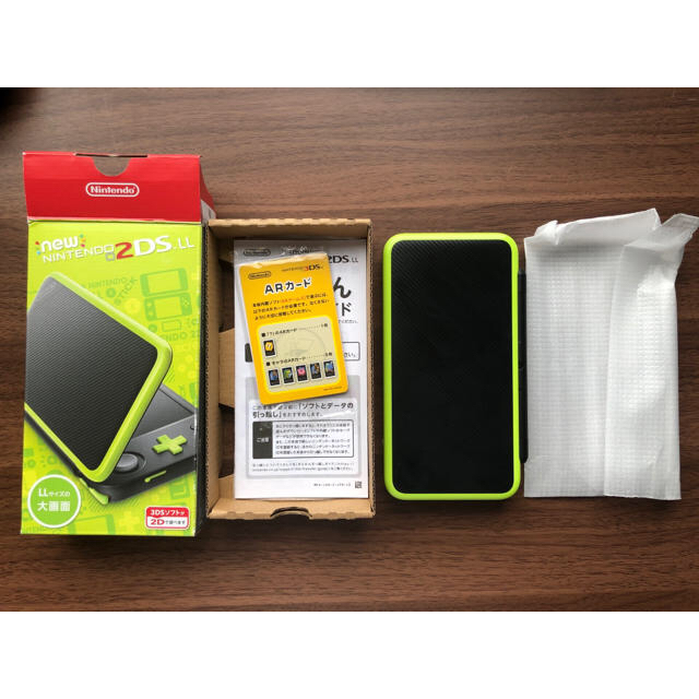Nintendo ゲーム機本体 NEW ニンテンドー 2DS LL ブラック/ラ
