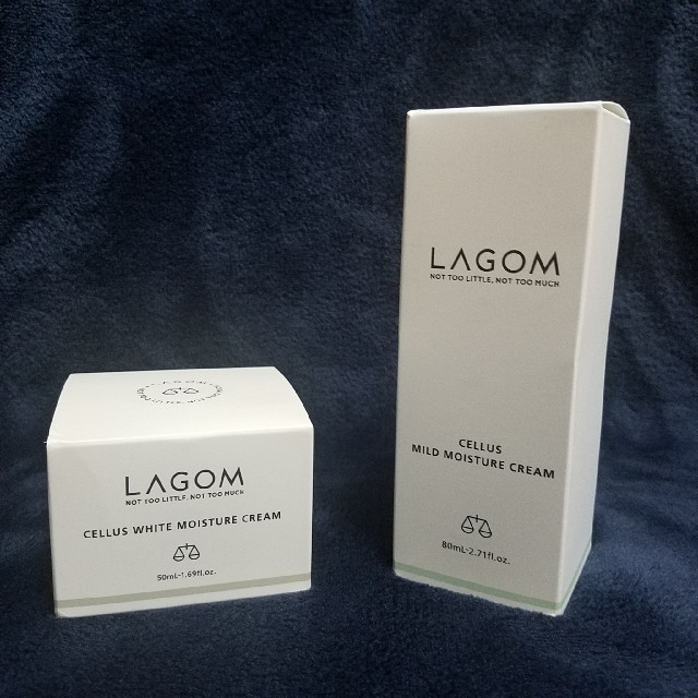 LAGOM(ラーゴム)のLAGOM 　モイスチャー クリーム（マイルド・ホワイト）単品購入可能 コスメ/美容のスキンケア/基礎化粧品(フェイスクリーム)の商品写真