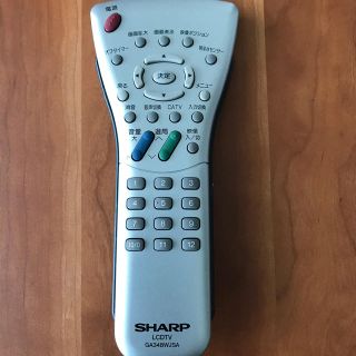 シャープ(SHARP)のSHARP TVリモコン 中古(その他)