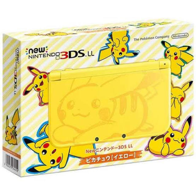 Nintendo 3DS NEWニンテンドー3DSLL ポケモン ピカチュウ イ任天堂