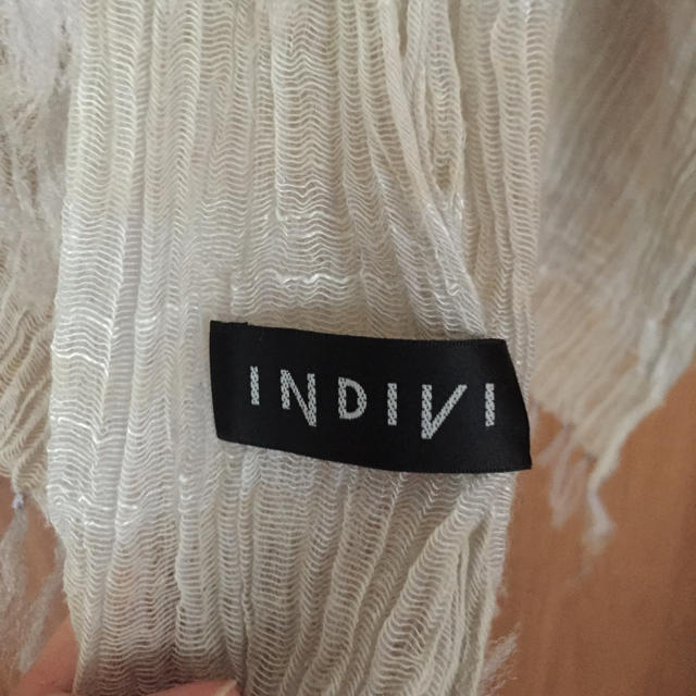 INDIVI(インディヴィ)のINDIVI☆ストール レディースのファッション小物(マフラー/ショール)の商品写真