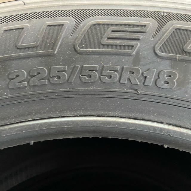 BRIDGESTONE(ブリヂストン)の夏タイヤ　2本セット　225/55R18 ブリヂストン　DUELER SUV用 自動車/バイクの自動車(タイヤ)の商品写真