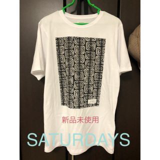 サタデーズサーフニューヨークシティー(SATURDAYS SURF NYC)の値下げ　新品未使用　サタデーズ　Tシャツ(Tシャツ/カットソー(半袖/袖なし))