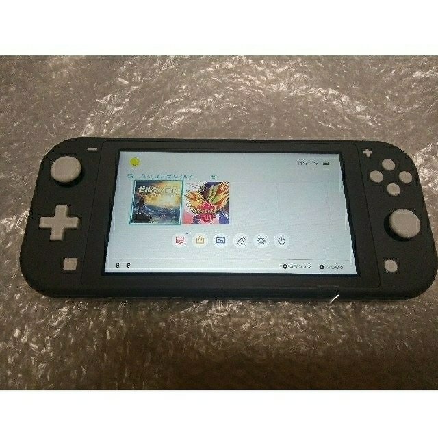 ニンテンドースイッチライト　グレー　動作正常　訳あり